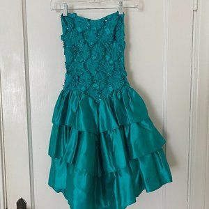 Roberta 80's prom dress Small  -  Vintage eighties